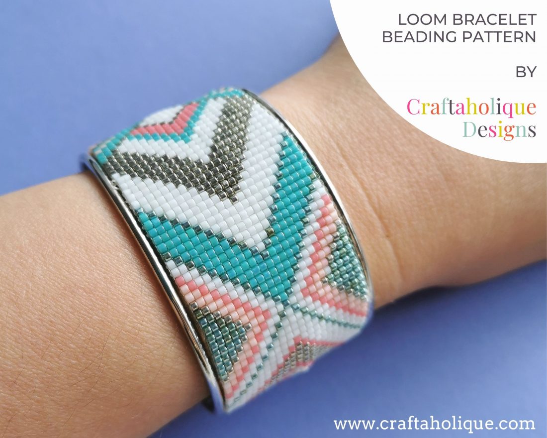 I'm back (with a new bead loom bracelet pattern) - Craftaholique